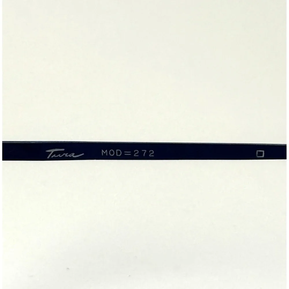 TURA MOD 272 Eyeglasses‎ Frame Only 5 3/4 55-18-145 OA Blue Red Made in Japan